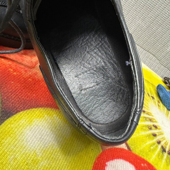 Nunn Bush Mens Size 13M Black Leather Oxford Lace-Up Cap Toe Dress Shoes - Picture 6 of 8